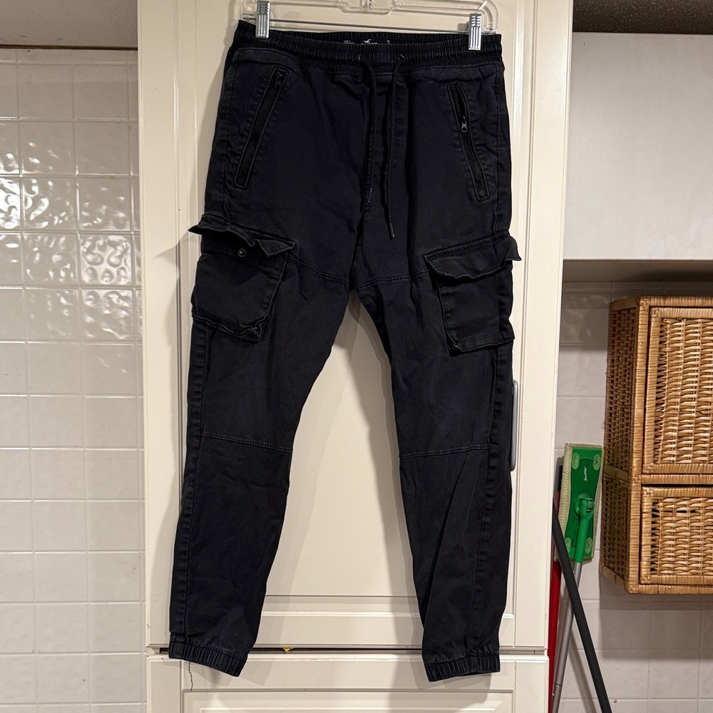 Hollister Black Cargo Pants size XS 1:24🎶